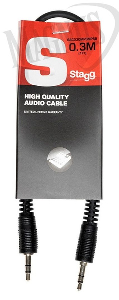 Stagg SAC030MPSMPSB kabel połączeniowy 30cm