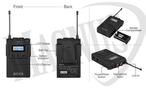 BOYA TX8 PRO cyfrowy nadajnik (transmiter) typu Bodypack