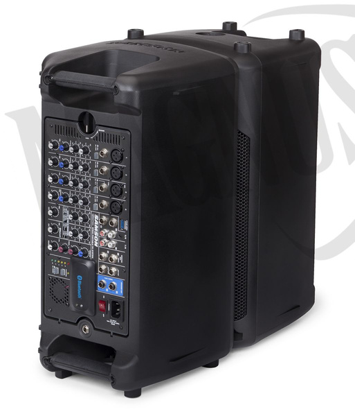 Samson XP 800  zestaw nagłośnieniowy z  Bluetooth, 16 efektów, 2 x 400W klasa-D, 2x8