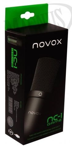 Novox NC-1 Game - mikrofon gamingowy USB ze statywem biurkowym