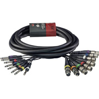 Stagg SML 05/8XF8P - multicore 5m przewód audio
