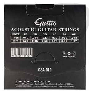 Guitto GSA-010 - struny do gitary akustycznej struny do gitary akustycznej