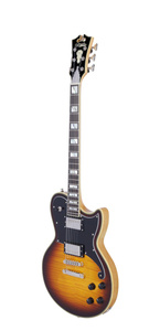 D’Angelico Deluxe Atlantic Vintage Sunburst gitara elektryczna
