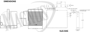 LISTWA ZASILAJĄCA RACK 19&quot; EBP08PDU Przewody zasilające