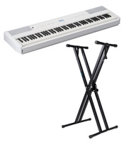 Yamaha P-525 WH pianino cyfrowe ze statywem Guitto