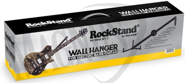 RockStand RS20930B uchwyt ścienny do gitary elektrycznej/basowej