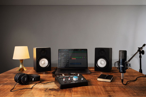 SSL2+ Recording Pack zestaw home recording