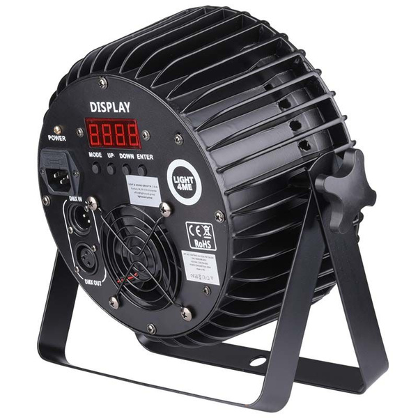 Light4Me Alu Hex Par 18x10W RGBWA-UV - led par