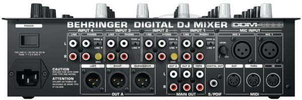 Behringer DDM 4000 mikser DJ - po zwrocie