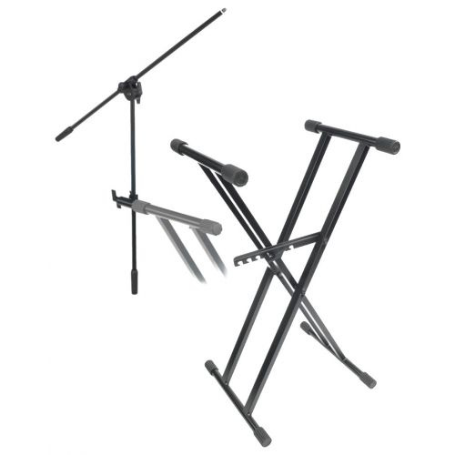 Athletic KB-2 + dostawka mikrofonowa statyw klawiszowy