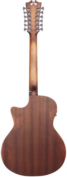 D'angelico Premier Fulton LS Aged Mahogany gitara akustyczna 12-strunowa
