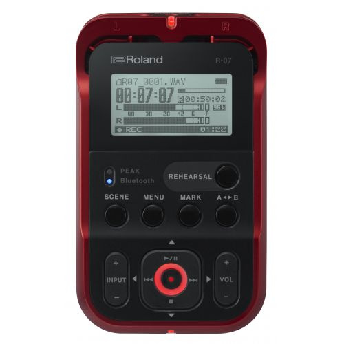Roland R-07 Red rejestrator cyfrowy