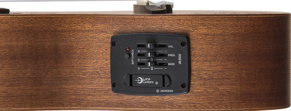 Luna Mahogany Maluhia Peace Concert - ukulele koncertowe elektryczne - Powystawowe