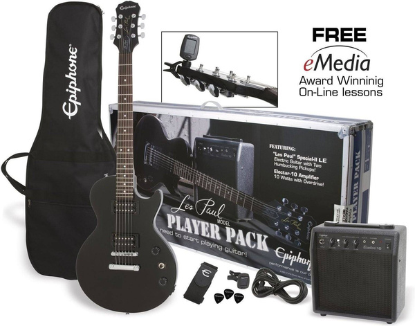 Epiphone Les Paul SPECIAL II EB PLAYER PACK zestaw gitarowy