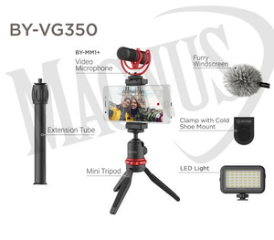 BOYA BY-VG350 mikrofon przewodowy