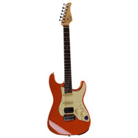 Mooer GTRS Professional 801 Intelligent Guitar Fiesta Red