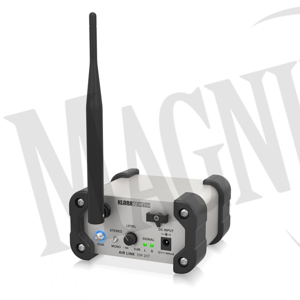 Klark Teknik DW 20T bezprzewodowy nadajnik sygnału stereo 2,4 GHz