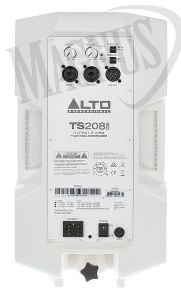 Alto Professional TS208 White kolumna szerokopasmowa aktywna