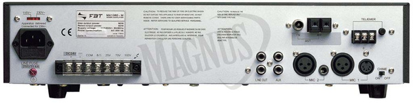 FBT Audio Contractor MA 1060 M wzmacniacz instalacyjny