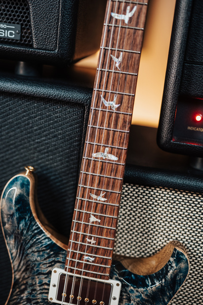 PRS 40th Anniversary Special Semi-Hollow Faded Whale Blue - gitara elektryczna USA