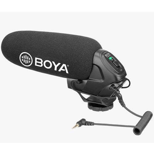 BOYA BY-BM3030 superkardioidalny mikrofon pojemnościowy typu shotgun