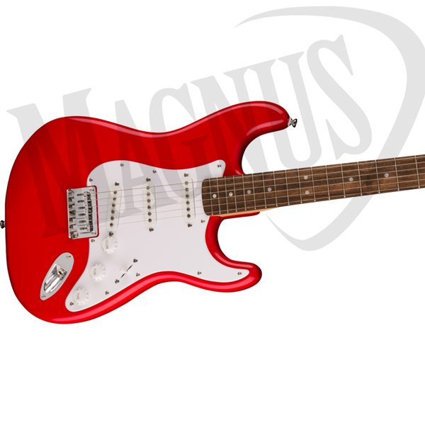 Squier Sonic Stratocaster HT, LF, White Pickguard, Torino Red gitara elektryczna