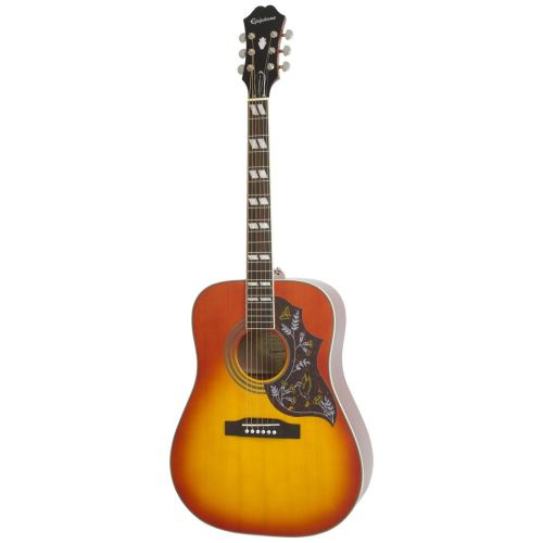 Epiphone Hummingbird Studio Solid Top Fishman Sonitone FC Faded Cherry Sunburst - gitara elektroakustyczna