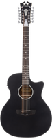 D'angelico Premier Fulton 12 LS Matte Black- gitara elektryczna