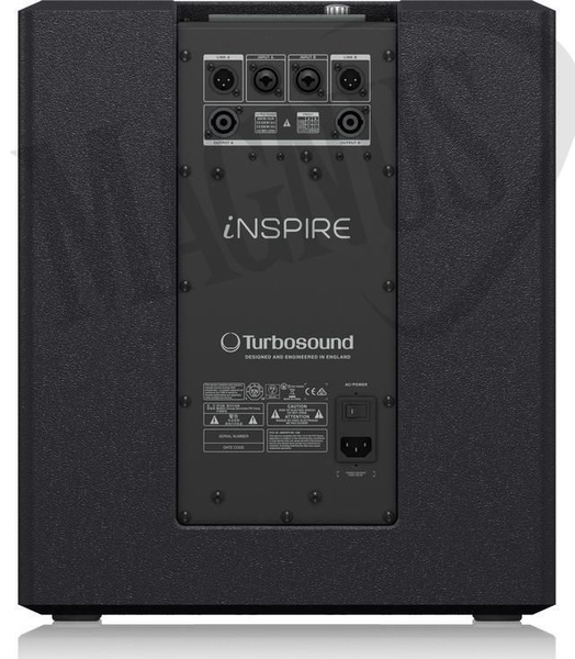 Turbosound IP12B - DSP, Bluetooth kolumna basowa aktywna