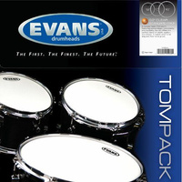 Evans TomPack G2 Clear Standard zestaw naciągów perkusyjnych