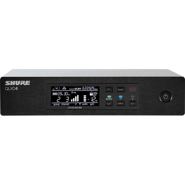 Shure QLXD4E=-G51 - odbiornik cyfrowy (470-534 MHz)