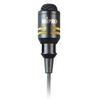 Mipro MU-53L - Mikrofon krawatowy, kierunkowy, wysokiej jakości, z mini złączem XLR 4-Pin, idealny do nagrań wideo i podcastów