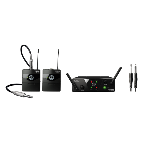 AKG WMS40 Mini2 Instrumental Set BD US45A/C EU/US/UK - Mikrofonowy zestaw bezprzewodowy