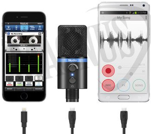iK Multimedia iRig Mic Studio Black mikrofon wielkomembranowy