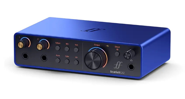 Focusrite Scarlett 2i2 Anniversary Edition  - interfejs audio USB - Gwarancja 5 lat