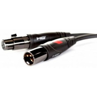 Die Hard DHG240LU05 - Kabel mikrofonowy XLR F - XLR M 0,5m przewód audio