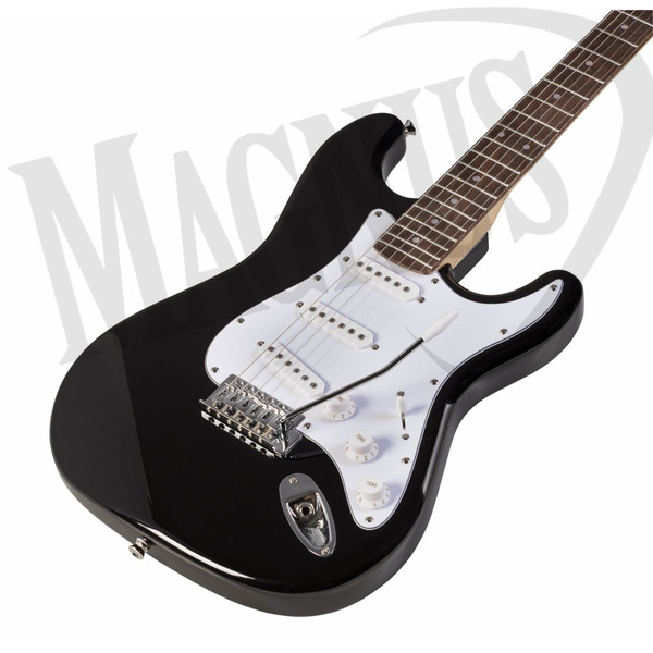 Soundsation RIDER-STD-S BK gitara elektryczna