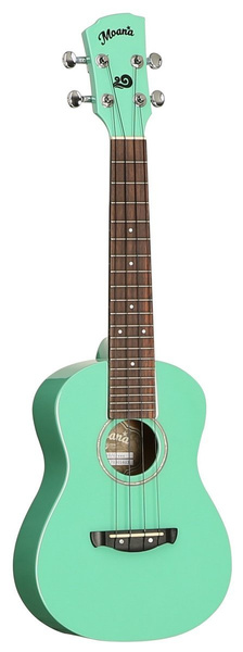 Moana M-10 Green  - ukulele koncertowe