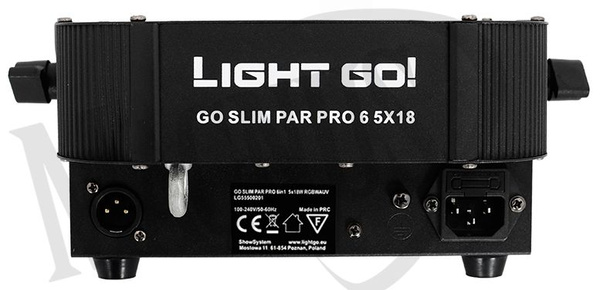 Light GO! Slim Par Pro 6 reflektor par