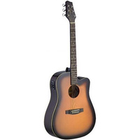 Stagg SA30DCE-BS gitara elektroakustyczna