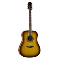 Luna Muse Dreadnought Burst gitara akustyczna