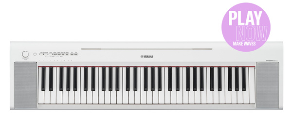 Yamaha Piaggero NP-15 WH pianino cyfrowe - bezpłatne lekcje online i FLOWKEY