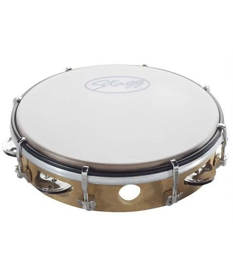 Stagg TAB 108 WD - tamburyn plastikowy z membraną tamburyn plastikowy z membraną