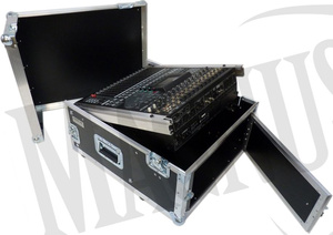 Master Case Rack 3U + mechanizm kontowy na mikser skrzynia transportowa