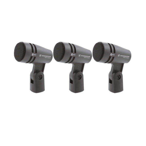 Sennheiser E604 3-pack - zestaw 3 mikrofonów dynamicznych do perkusji