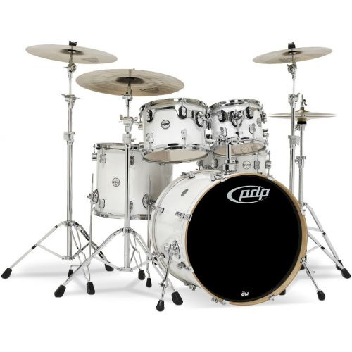 PDP CONCEPT Maple PD805.905 Pearlescent White + Hardware Pack perkusja akustyczna