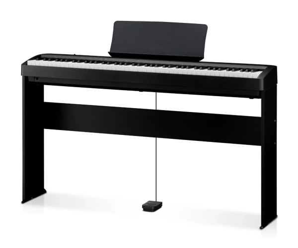 Kawai ES-60 B pianino cyfrowe - zestaw z drewnianym statywem