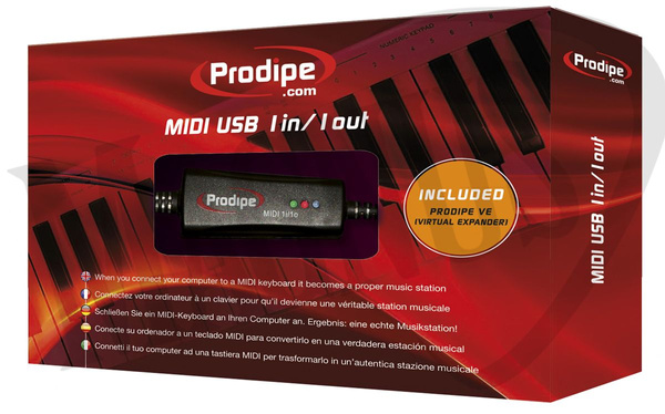 Prodipe Midi 1i1o interfejs MIDI