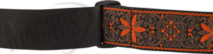 Fender Pasadena Woven Orange Wallflower pasek