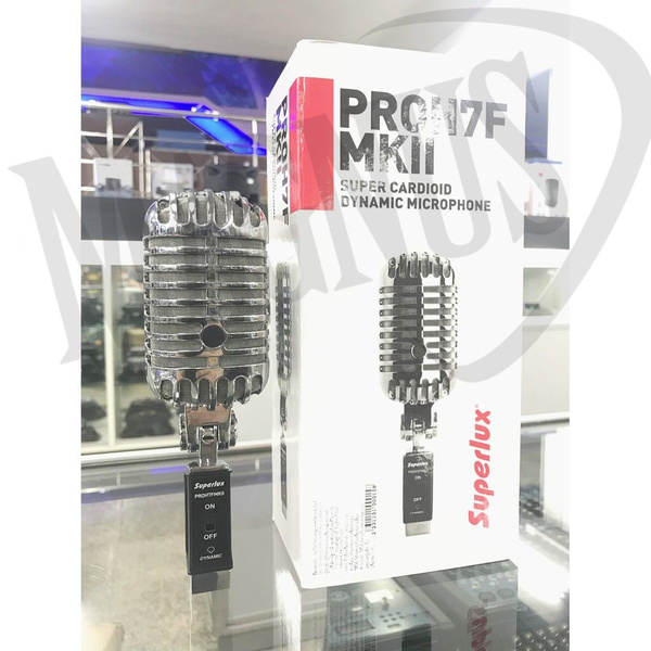 Superlux PRO H7F MK2 mikrofon dynamiczny wokalny w stylu retro